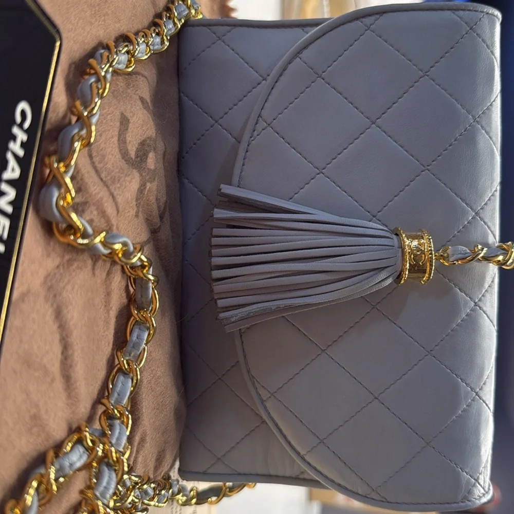 Vintage Chanel Tassel Flap - Picture 2 of 4